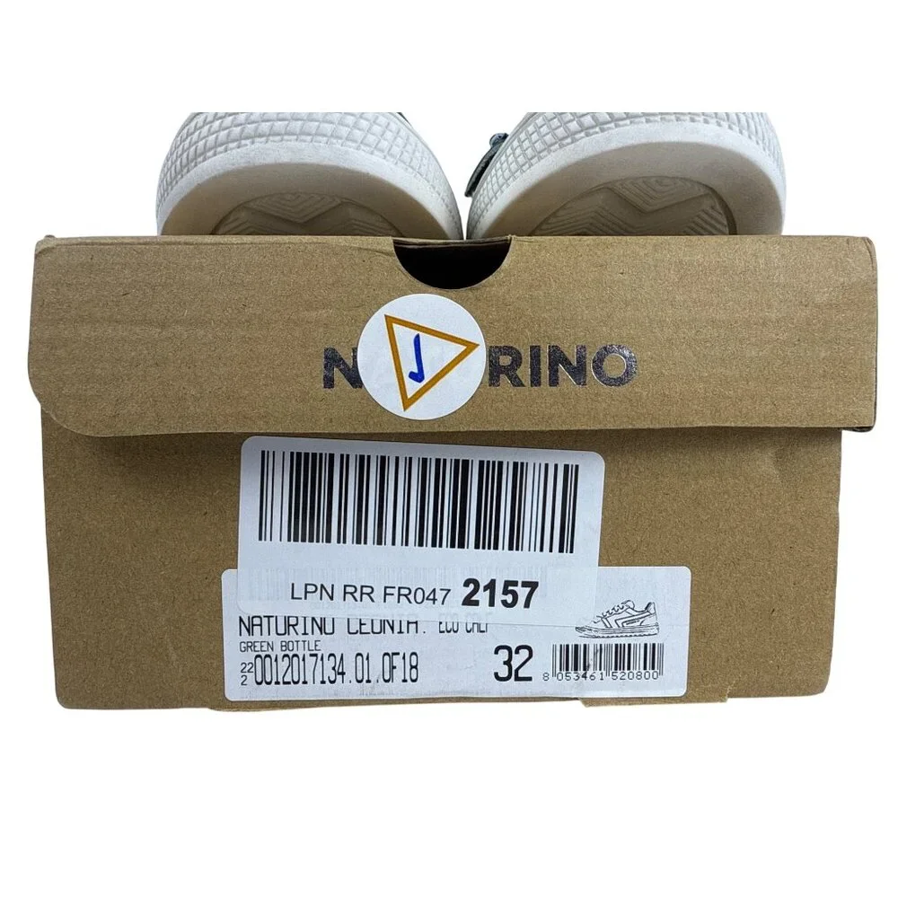 Naturino Ceonia AW22 (Little Kid /Big‎ Kid) Green Boy's Shoes Size 1.5 or EU 32